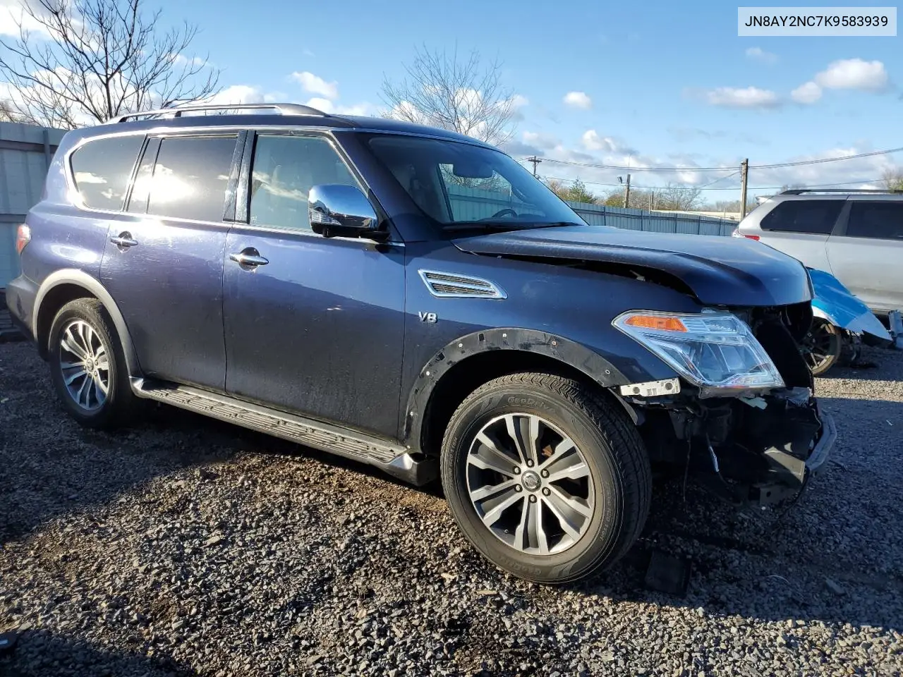 JN8AY2NC7K9583939 2019 Nissan Armada Sv