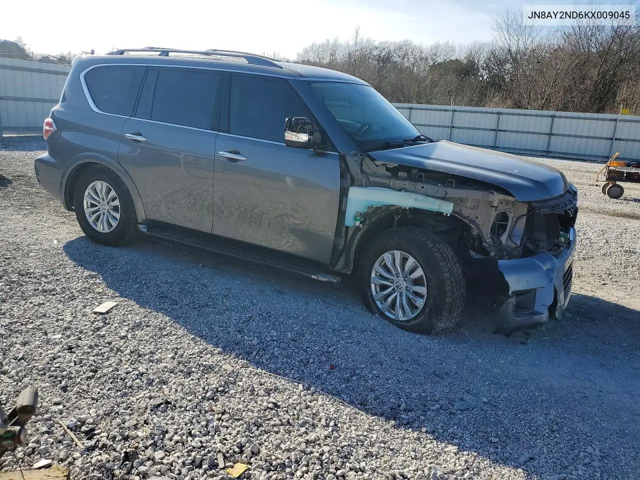 JN8AY2ND6KX009045 2019 Nissan Armada Sv