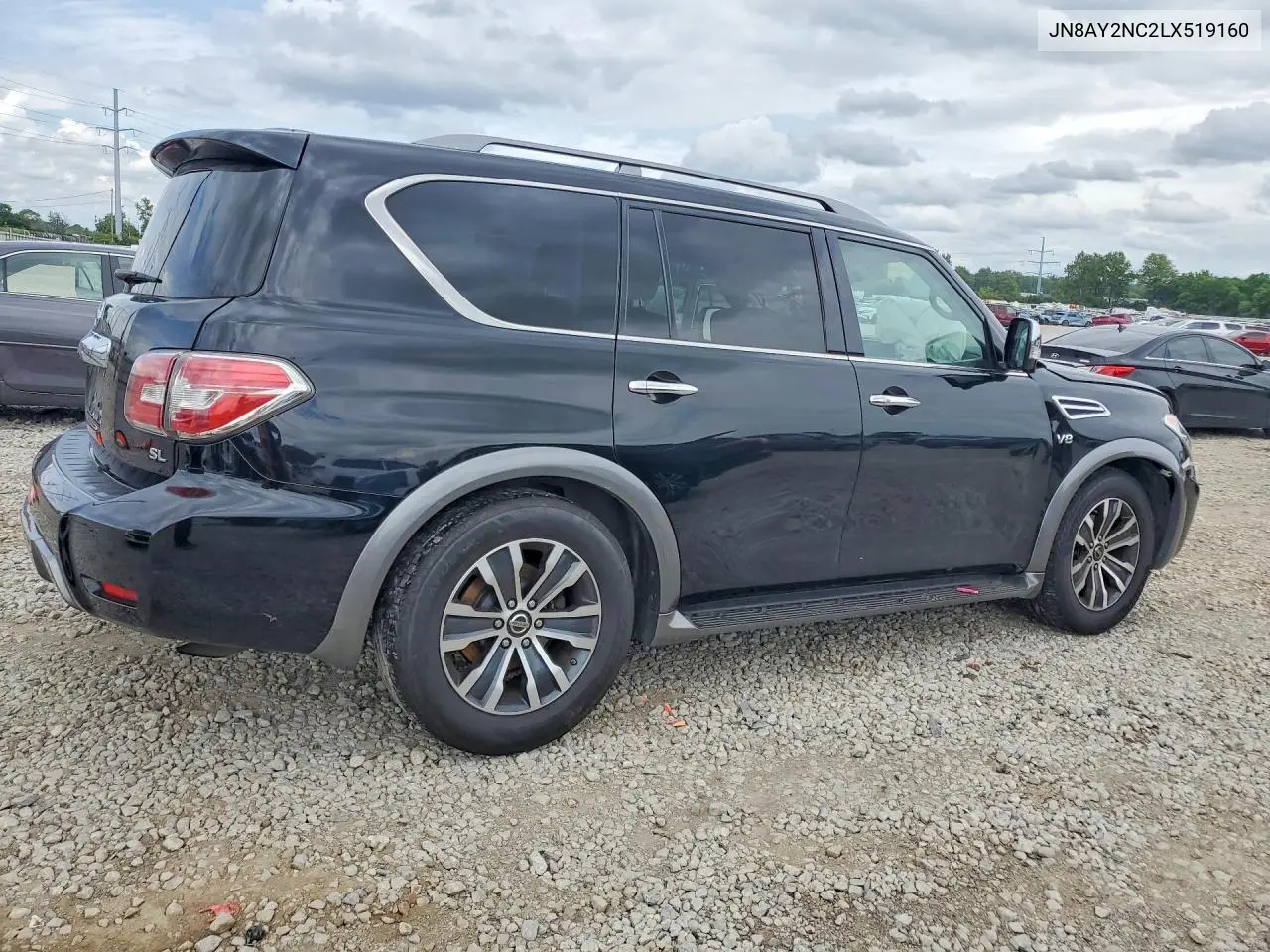 2020 Nissan Armada Sl VIN: JN8AY2NC2LX519160 Lot: 56800366
