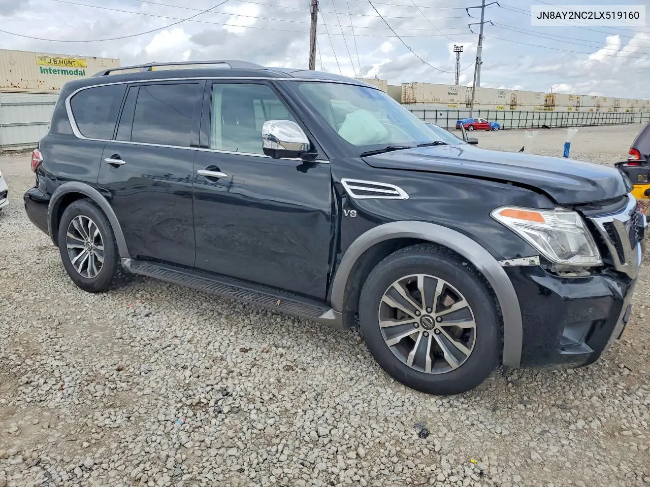 2020 Nissan Armada Sl VIN: JN8AY2NC2LX519160 Lot: 56800366