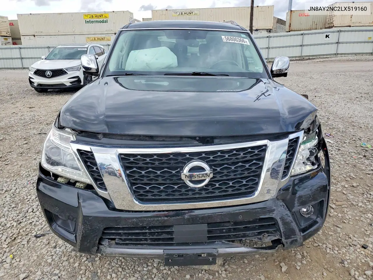 2020 Nissan Armada Sl VIN: JN8AY2NC2LX519160 Lot: 56800366