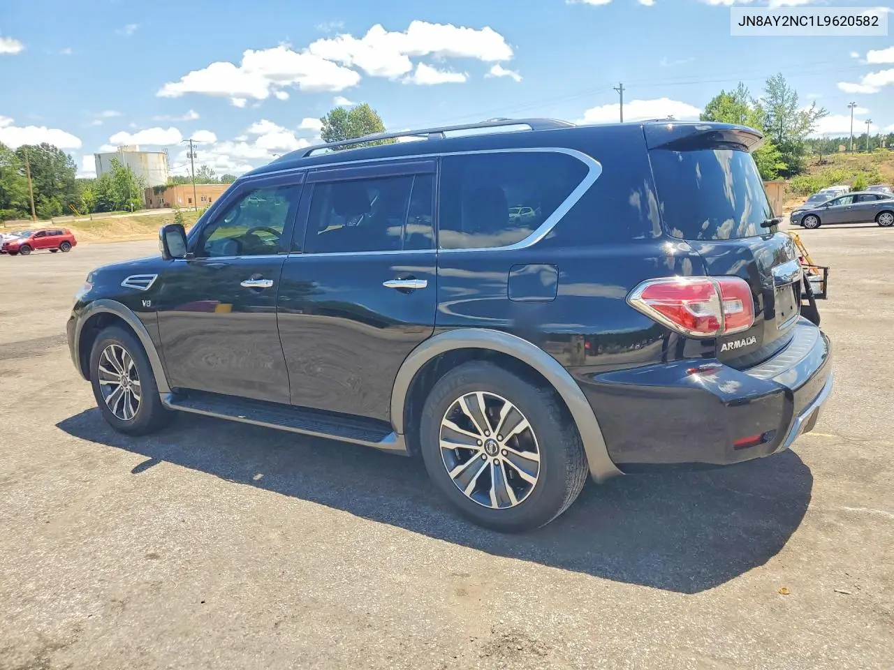 2020 Nissan Armada Sl VIN: JN8AY2NC1L9620582 Lot: 58616986