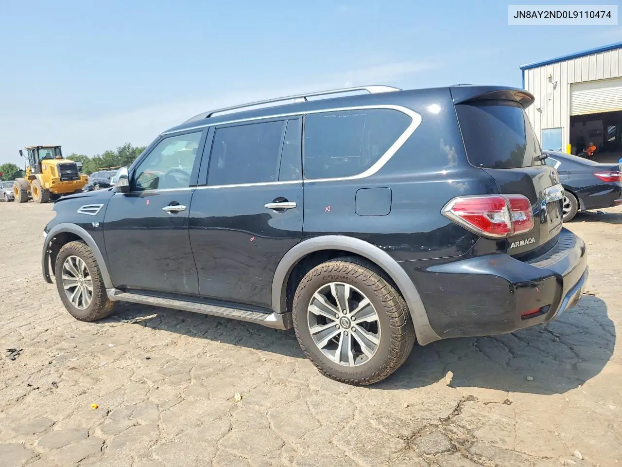 2020 Nissan Armada Sl VIN: JN8AY2ND0L9110474 Lot: 58779056