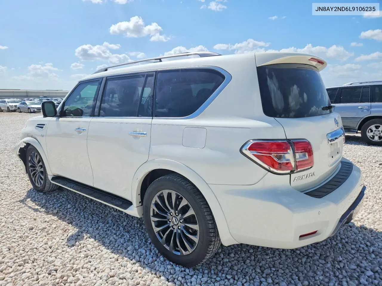 2020 Nissan Armada Platinum VIN: JN8AY2ND6L9106235 Lot: 59263196