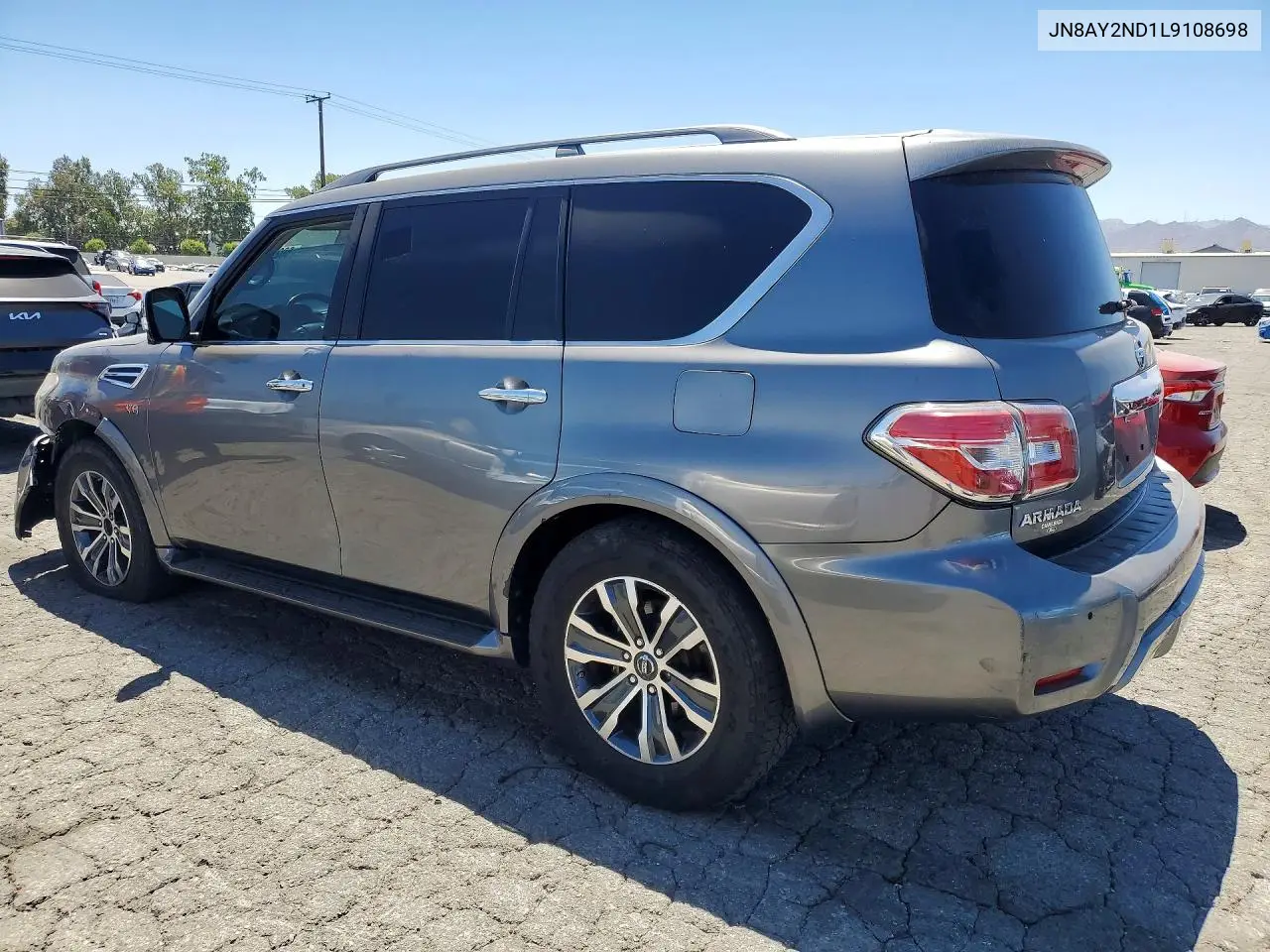 2020 Nissan Armada Sl VIN: JN8AY2ND1L9108698 Lot: 60265636