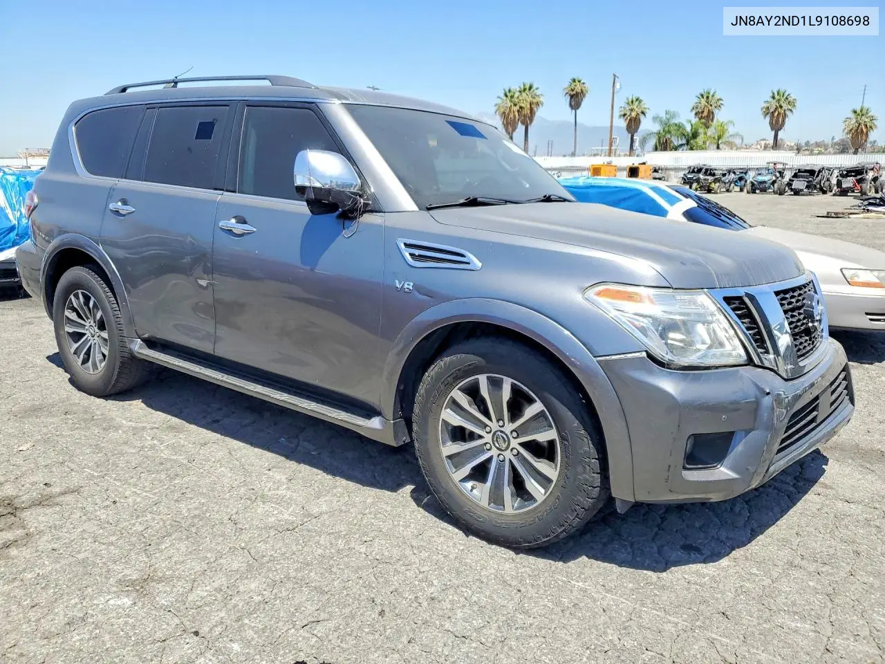 2020 Nissan Armada Sl VIN: JN8AY2ND1L9108698 Lot: 60265636