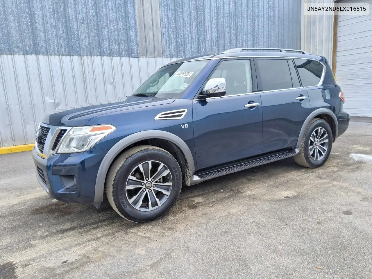 2020 Nissan Armada Sl VIN: JN8AY2ND6LX016515 Lot: 60625576