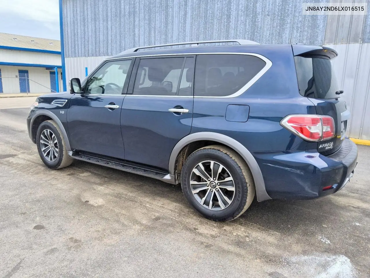2020 Nissan Armada Sl VIN: JN8AY2ND6LX016515 Lot: 60625576