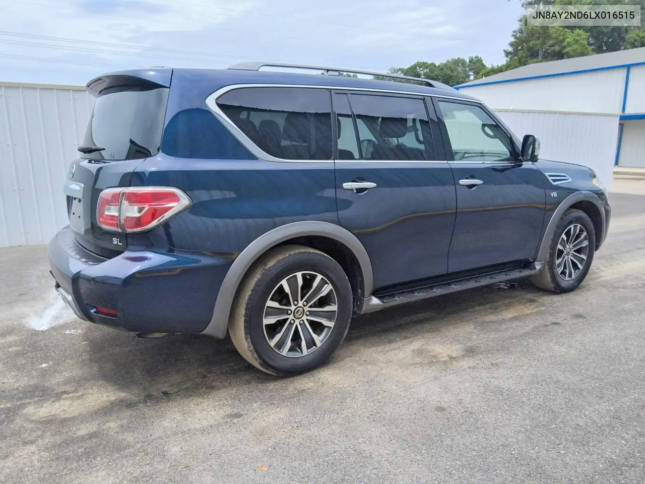 2020 Nissan Armada Sl VIN: JN8AY2ND6LX016515 Lot: 60625576