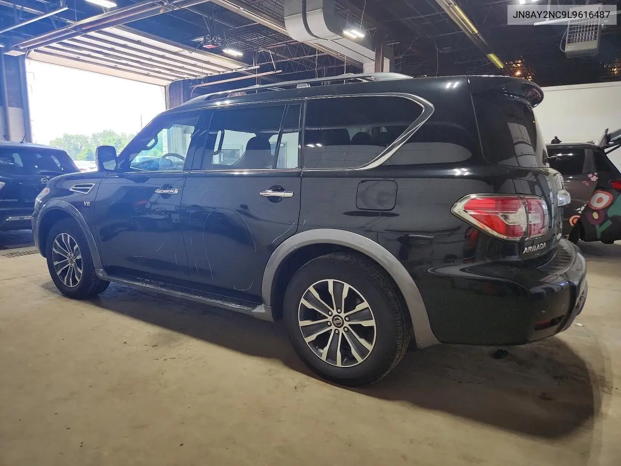 2020 Nissan Armada Sl VIN: JN8AY2NC9L9616487 Lot: 60941946