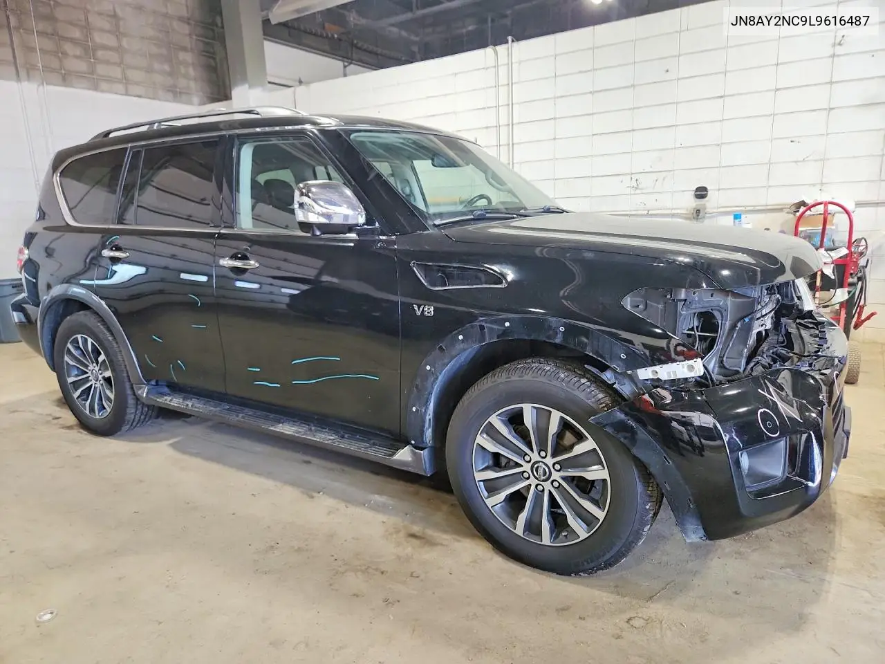 2020 Nissan Armada Sl VIN: JN8AY2NC9L9616487 Lot: 60941946