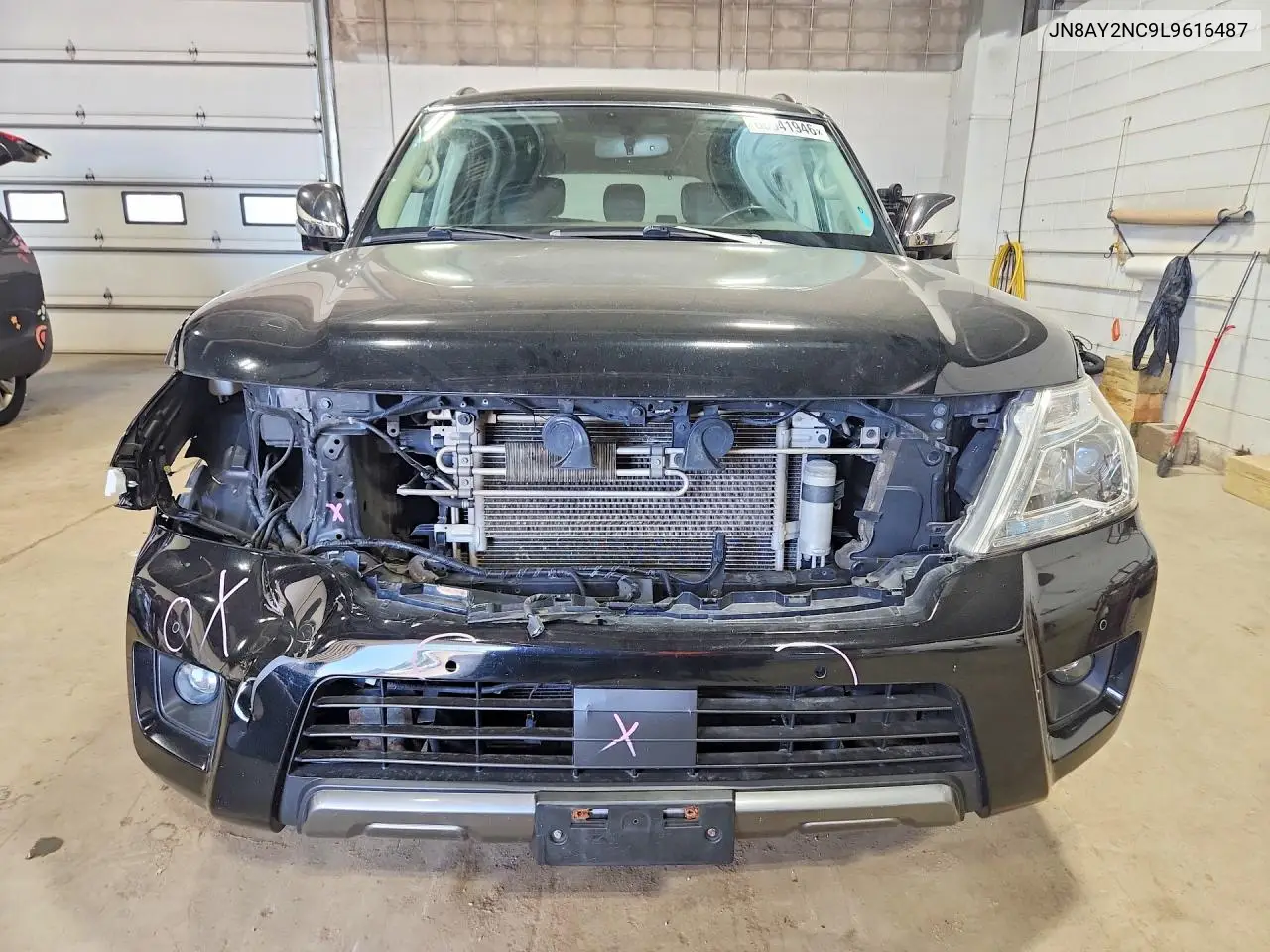 2020 Nissan Armada Sl VIN: JN8AY2NC9L9616487 Lot: 60941946
