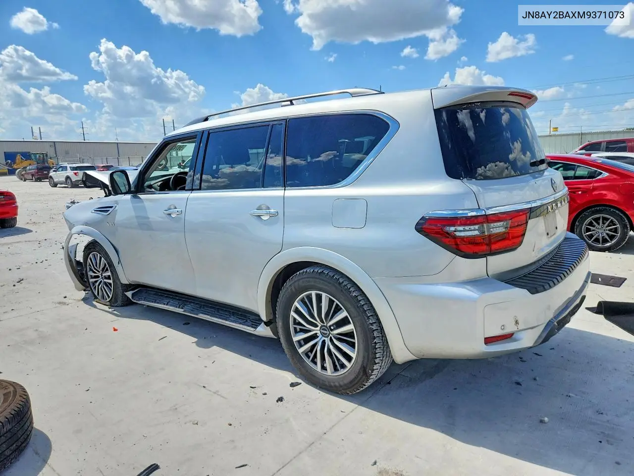 2021 Nissan Armada Sl VIN: JN8AY2BAXM9371073 Lot: 59742476