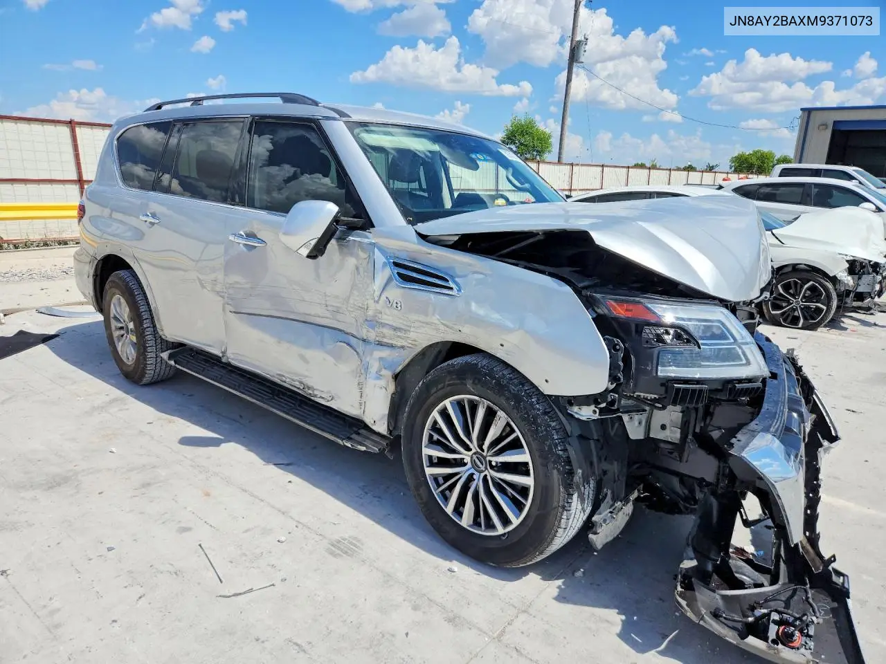 2021 Nissan Armada Sl VIN: JN8AY2BAXM9371073 Lot: 59742476