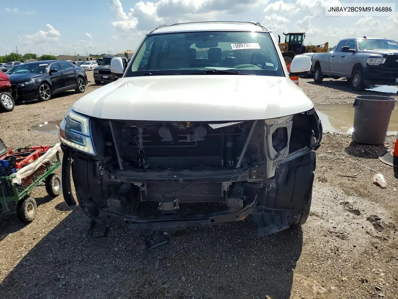 2021 Nissan Armada Sl VIN: JN8AY2BC9M9146886 Lot: 59973746