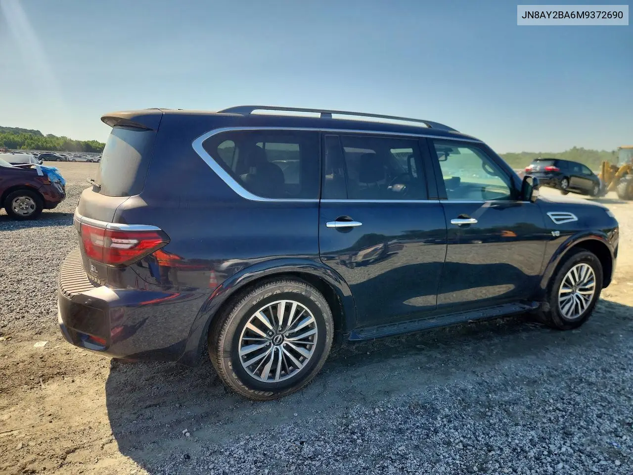 2021 Nissan Armada Sl VIN: JN8AY2BA6M9372690 Lot: 61319516