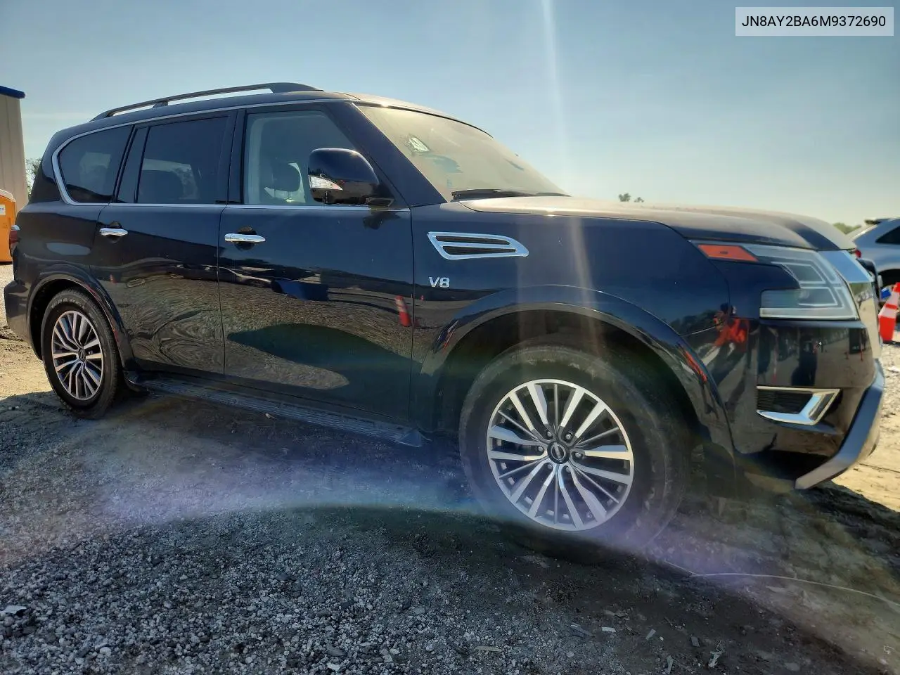 2021 Nissan Armada Sl VIN: JN8AY2BA6M9372690 Lot: 61319516
