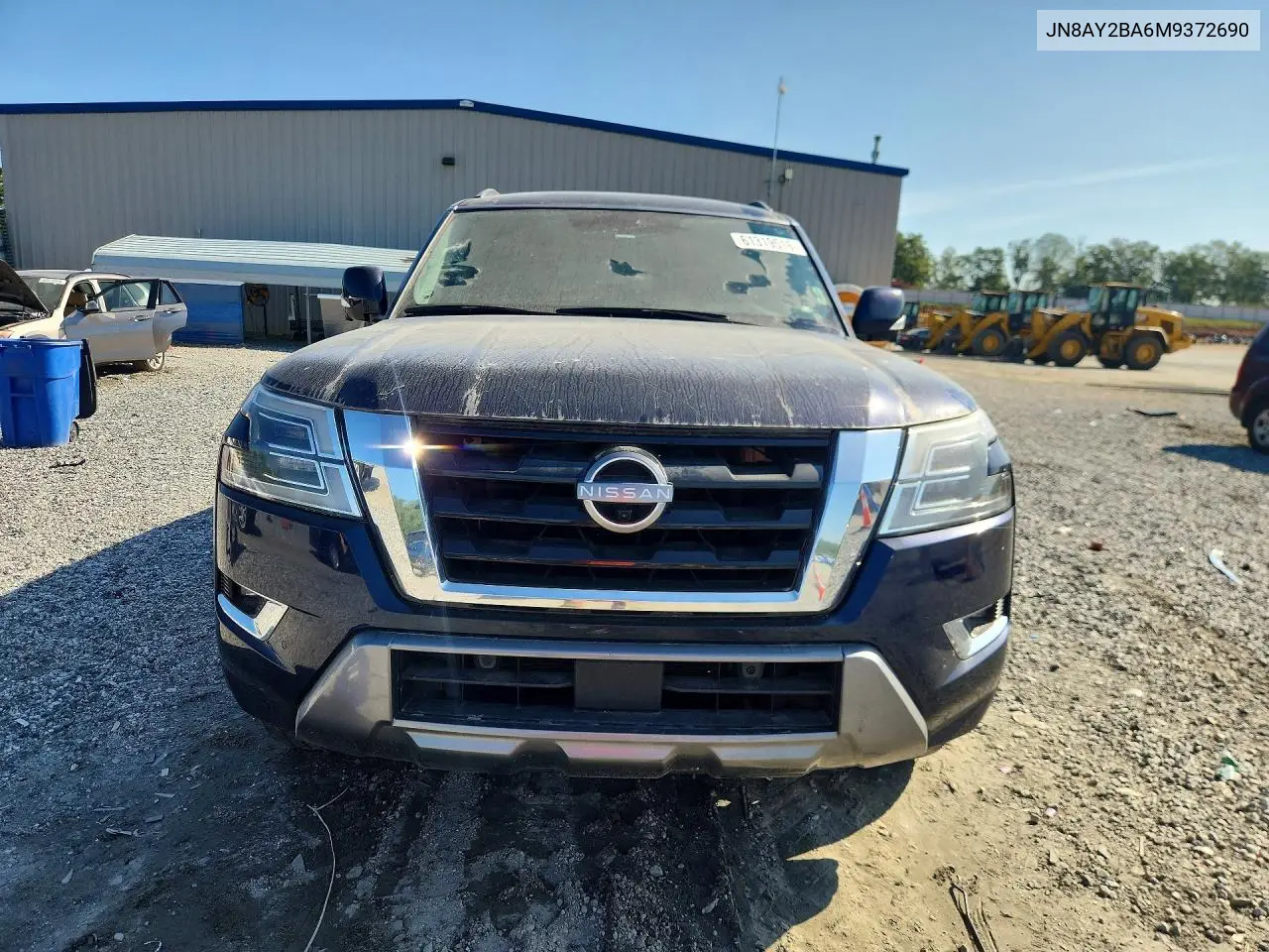 2021 Nissan Armada Sl VIN: JN8AY2BA6M9372690 Lot: 61319516