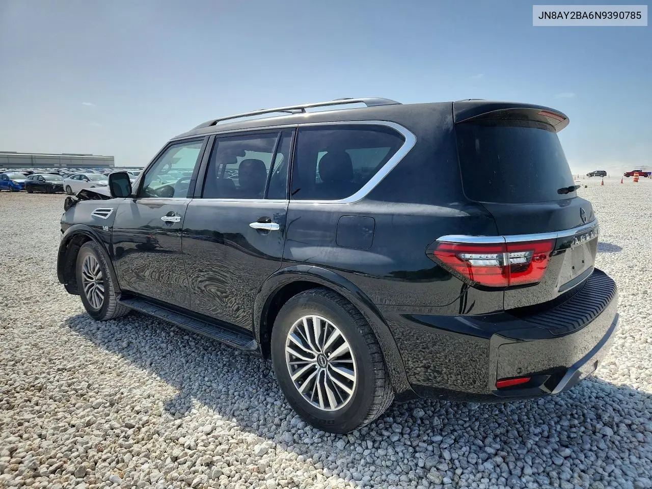 2022 Nissan Armada Sl VIN: JN8AY2BA6N9390785 Lot: 59297406