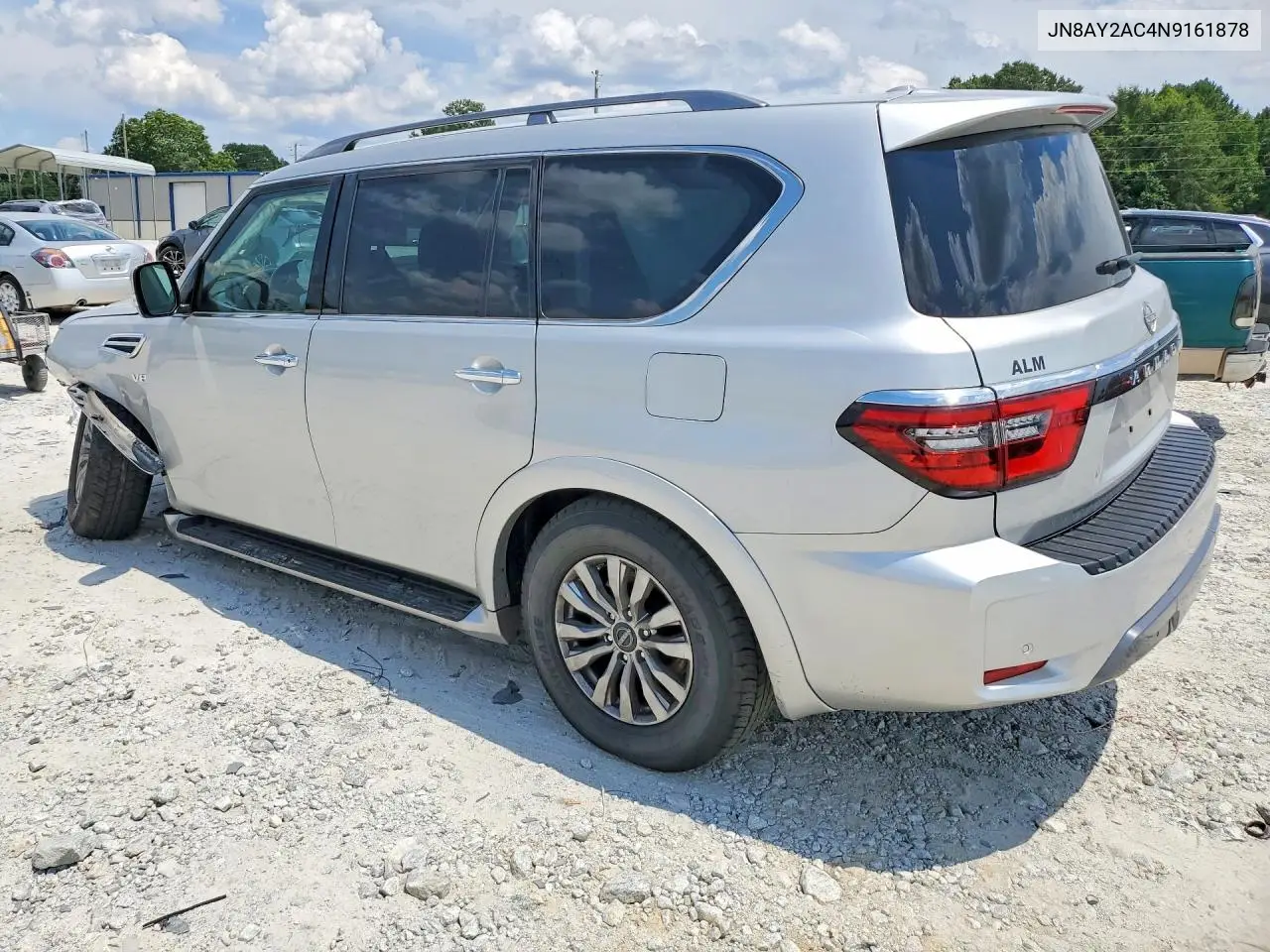2022 Nissan Armada Sv VIN: JN8AY2AC4N9161878 Lot: 60457336