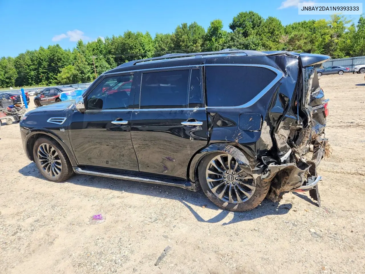 2022 Nissan Armada Platinum VIN: JN8AY2DA1N9393333 Lot: 60605786