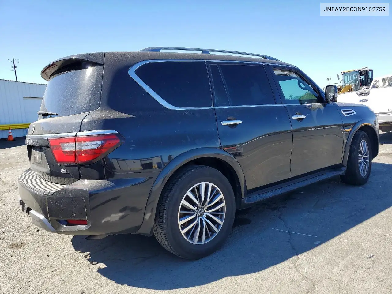 2022 Nissan Armada VIN: JN8AY2BC3N9162759 Lot: 61715286