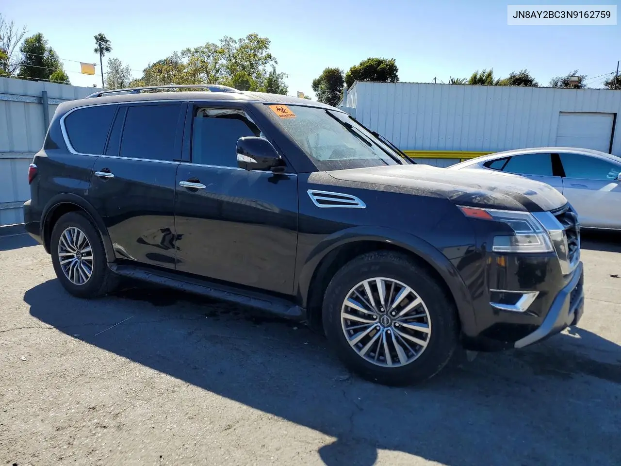2022 Nissan Armada VIN: JN8AY2BC3N9162759 Lot: 61715286