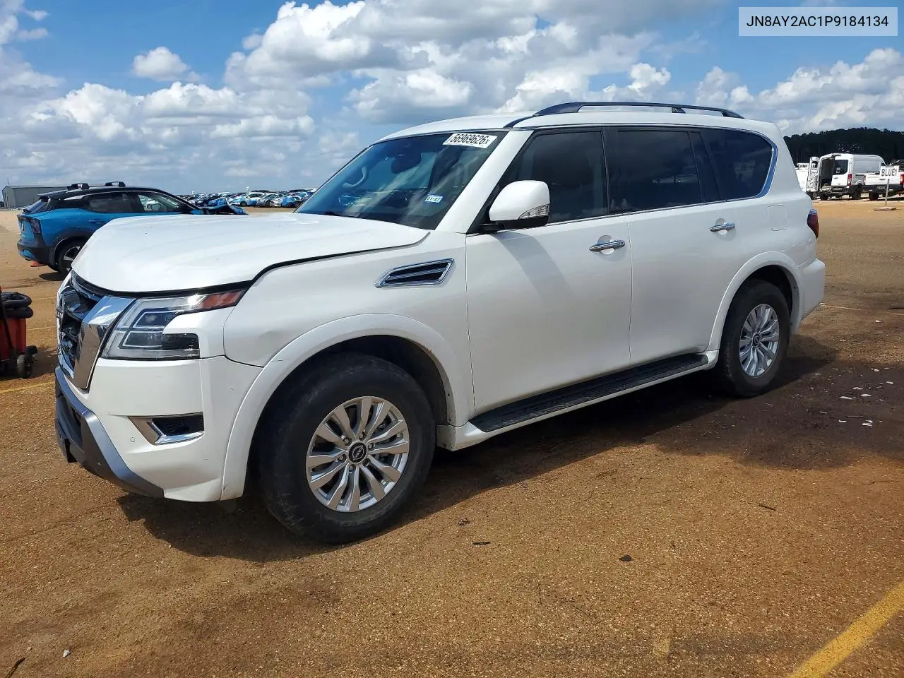 2023 Nissan Armada Sv VIN: JN8AY2AC1P9184134 Lot: 56969626