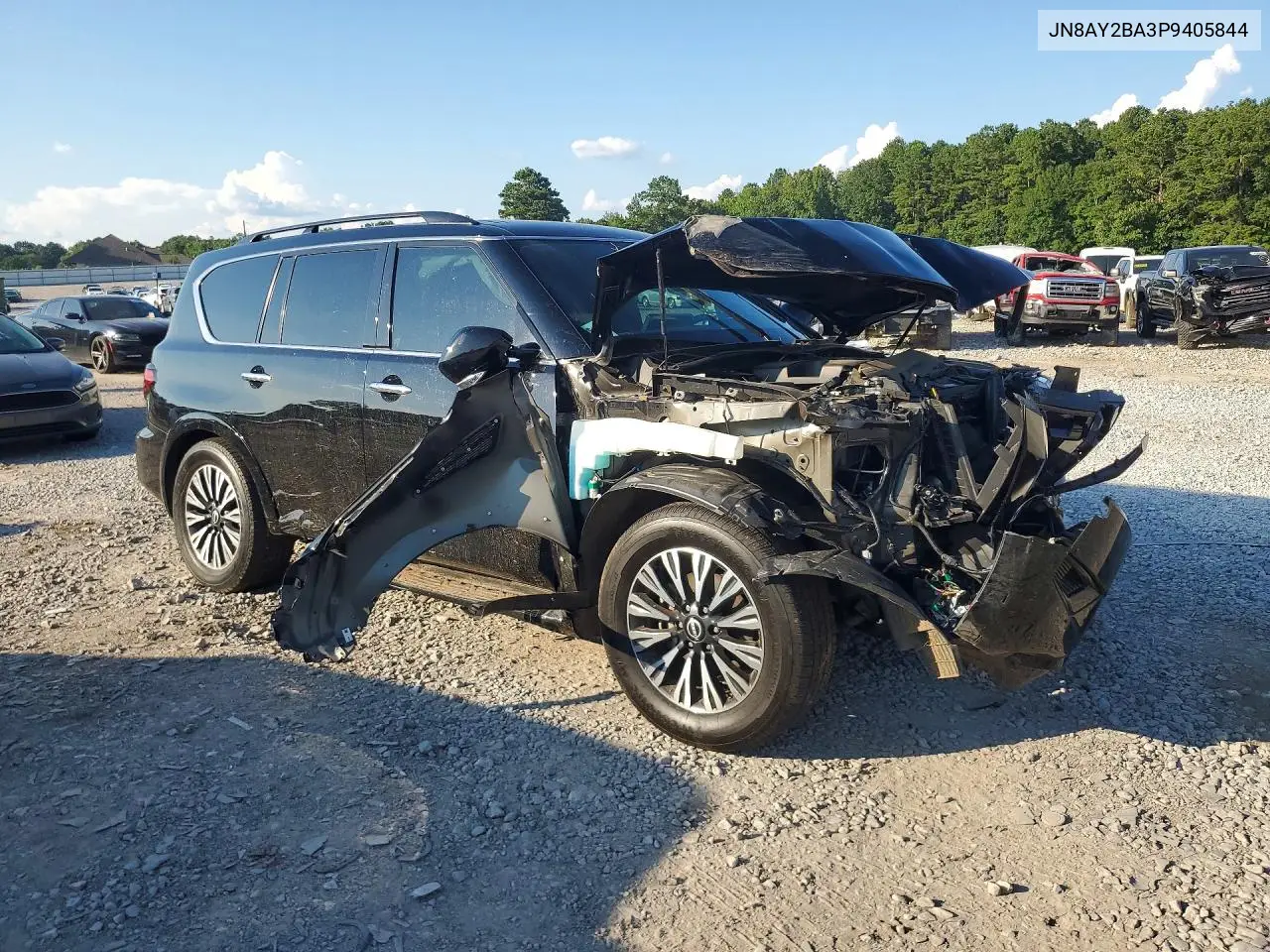2023 Nissan Armada Sl VIN: JN8AY2BA3P9405844 Lot: 59964216