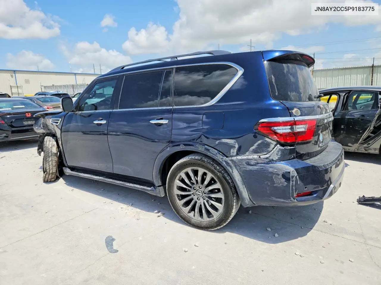 2023 Nissan Armada Platinum VIN: JN8AY2CC5P9183775 Lot: 61115526
