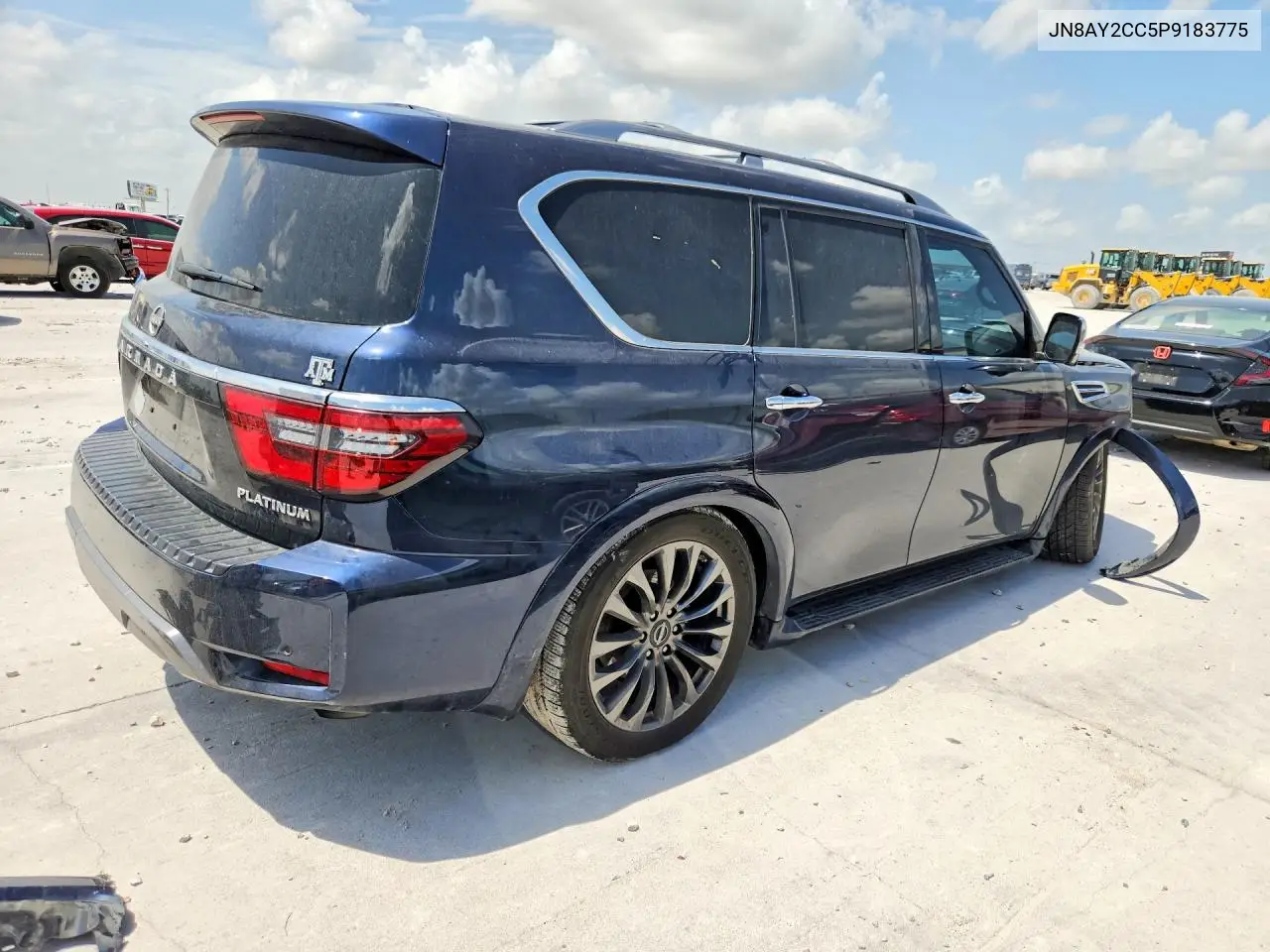 2023 Nissan Armada Platinum VIN: JN8AY2CC5P9183775 Lot: 61115526