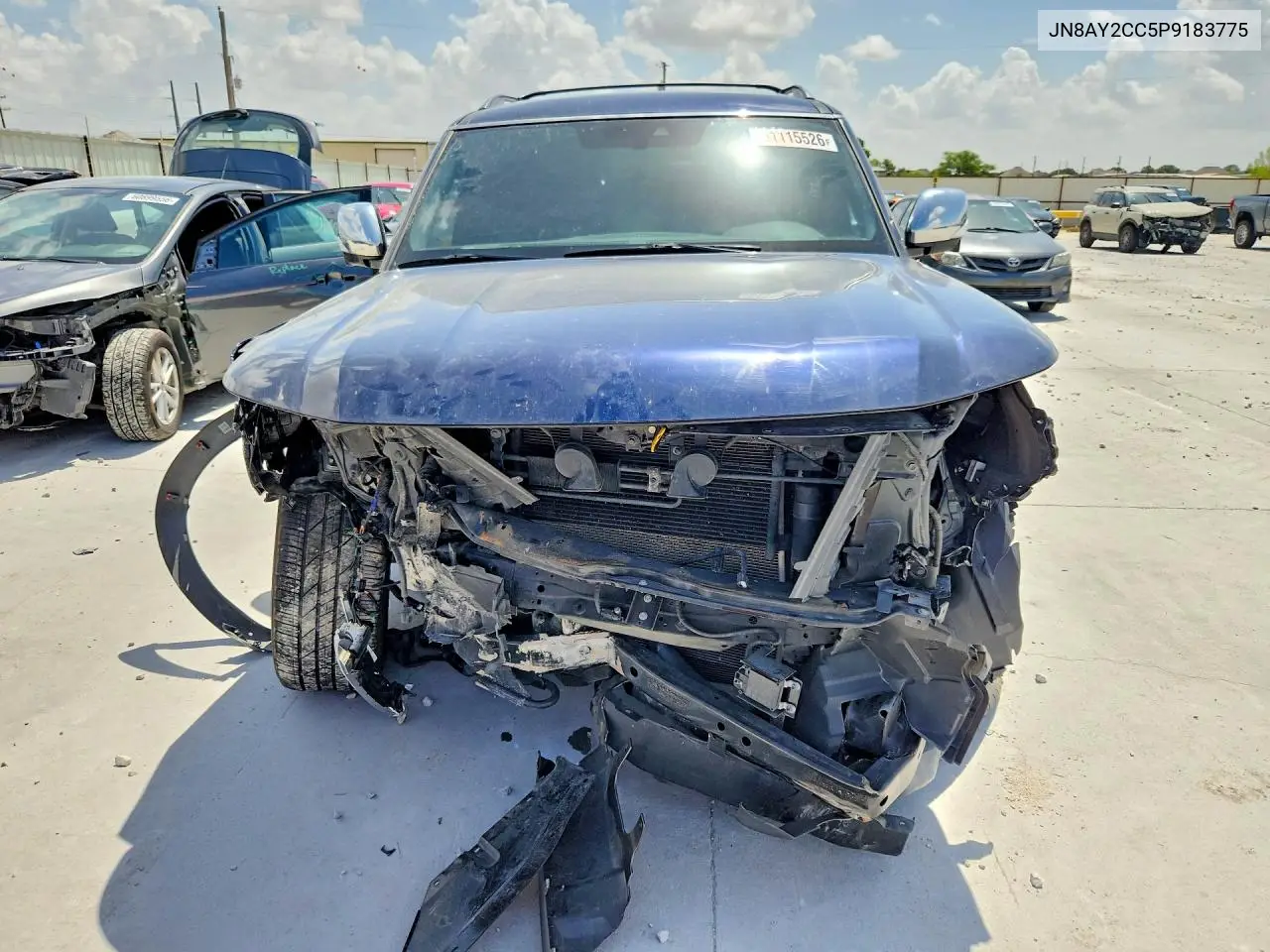 2023 Nissan Armada Platinum VIN: JN8AY2CC5P9183775 Lot: 61115526