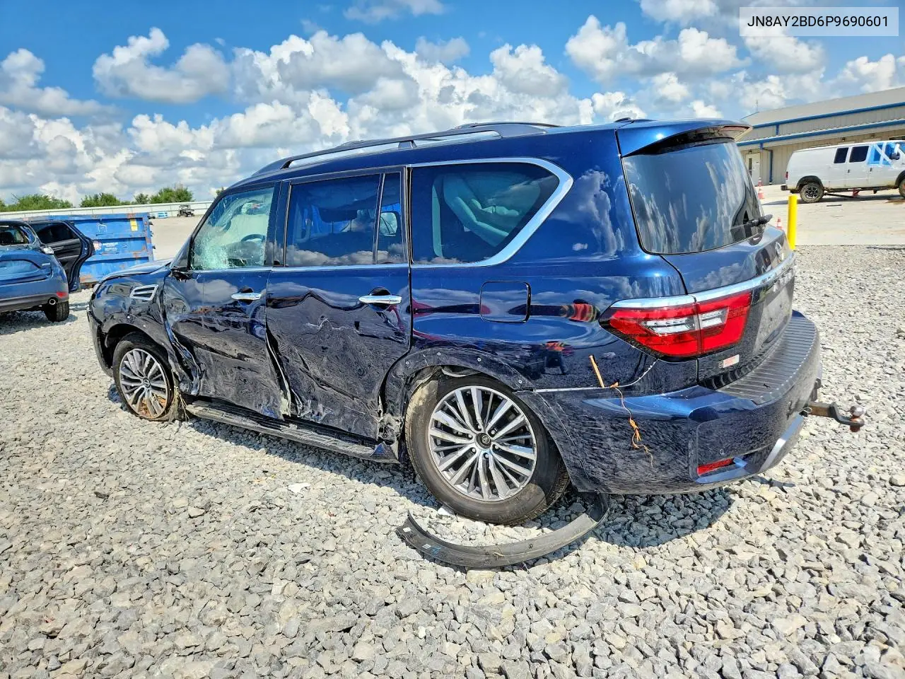2023 Nissan Armada Sl VIN: JN8AY2BD6P9690601 Lot: 61401296