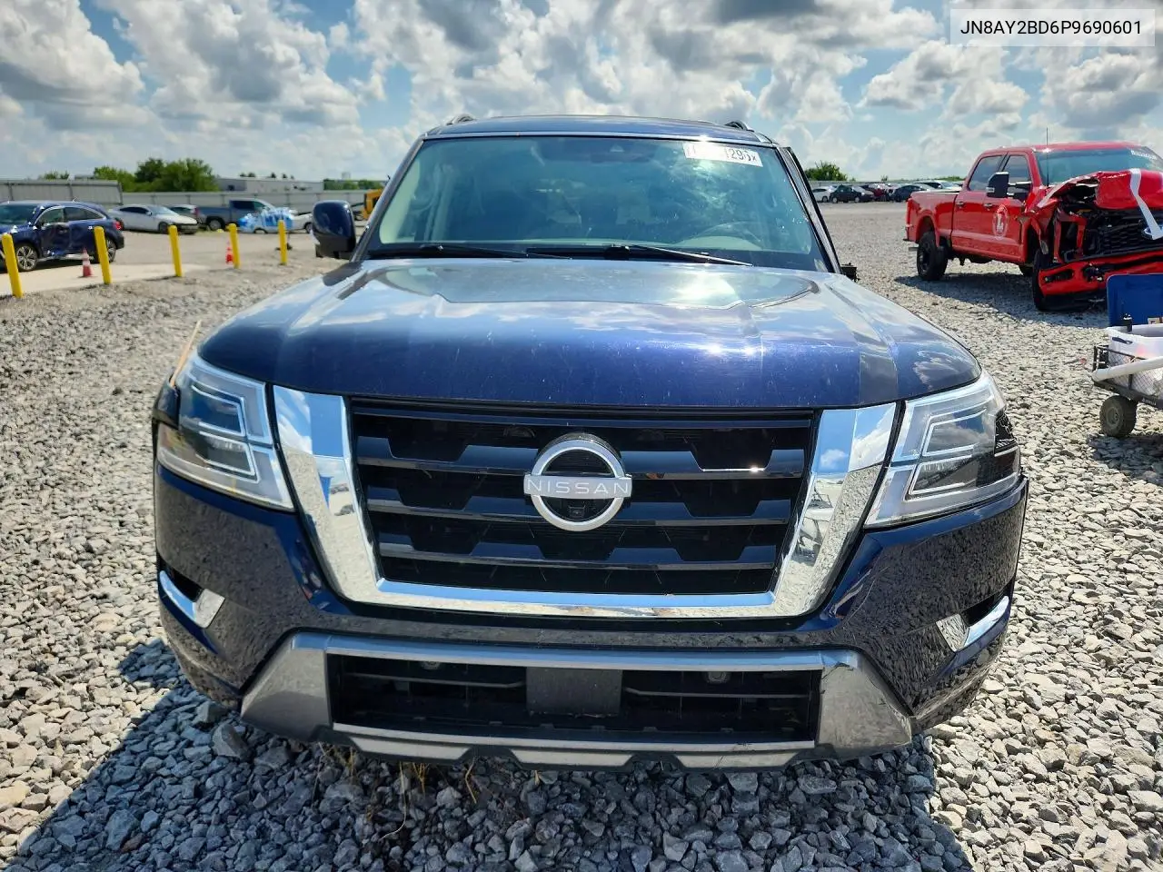 2023 Nissan Armada Sl VIN: JN8AY2BD6P9690601 Lot: 61401296