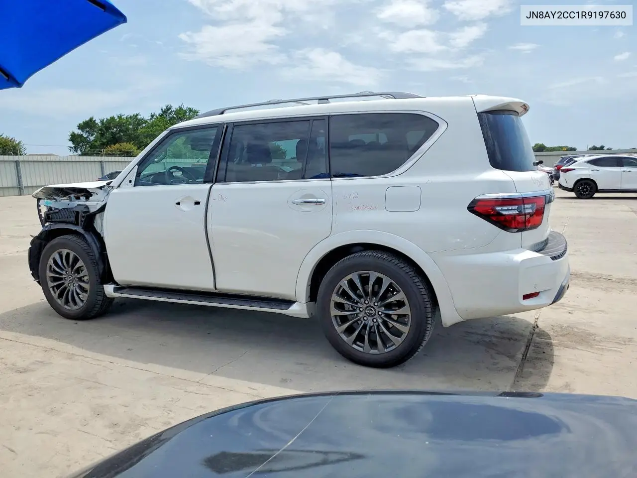 2024 Nissan Armada Platinum VIN: JN8AY2CC1R9197630 Lot: 58481786