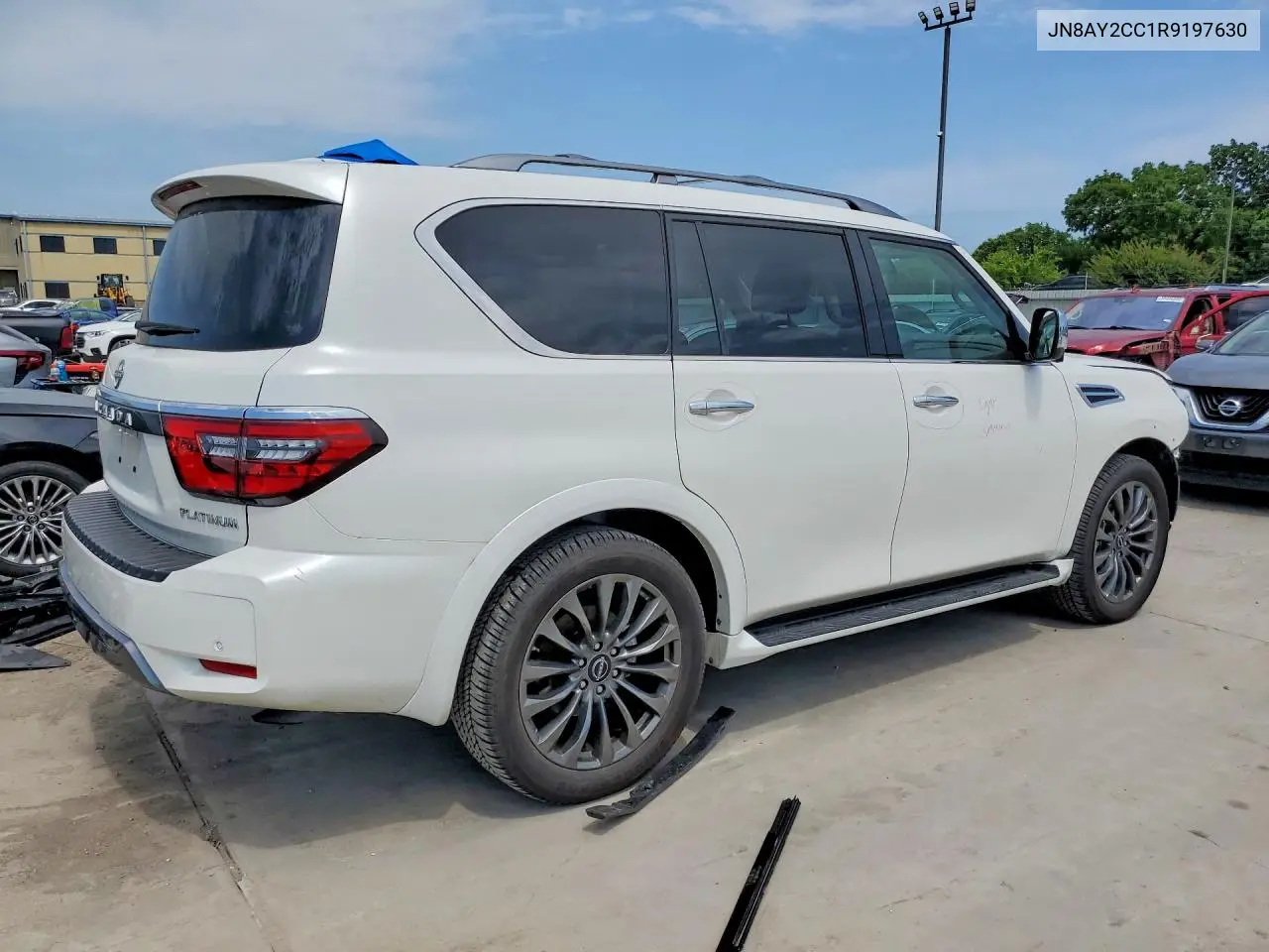 2024 Nissan Armada Platinum VIN: JN8AY2CC1R9197630 Lot: 58481786