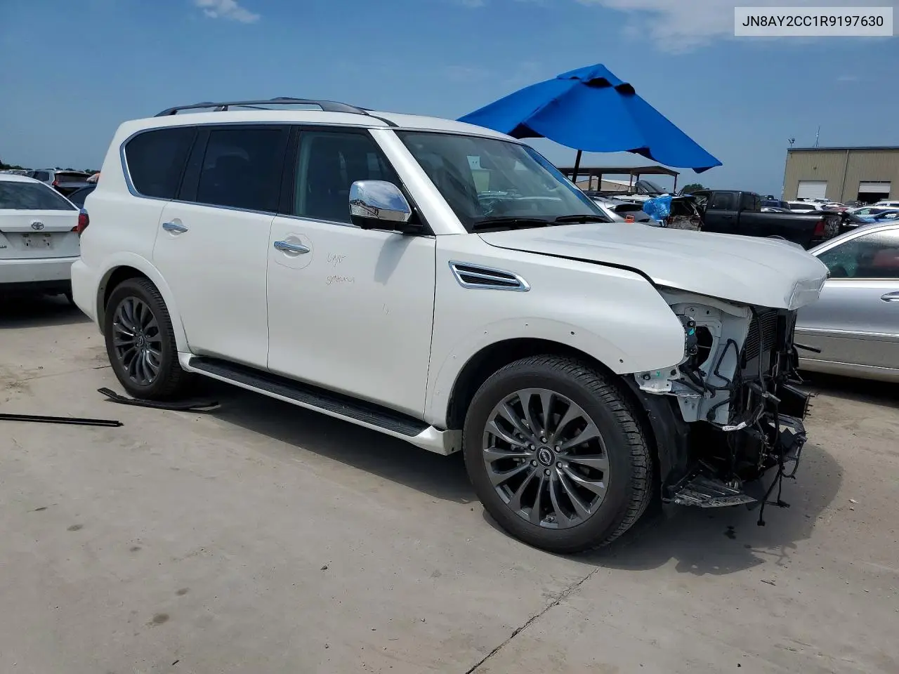 2024 Nissan Armada Platinum VIN: JN8AY2CC1R9197630 Lot: 58481786