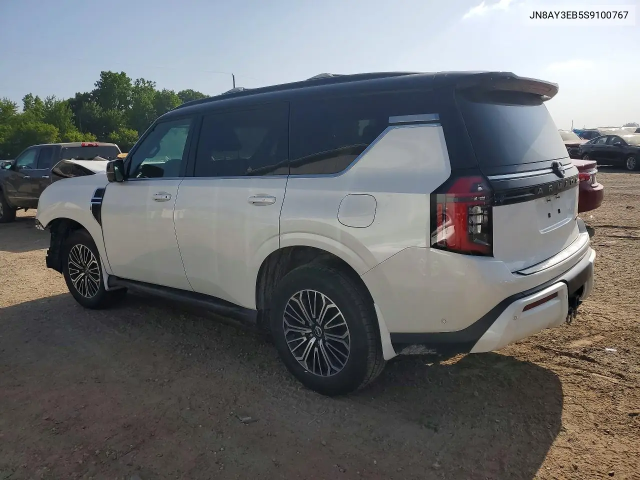 2025 Nissan Armada Platinum VIN: JN8AY3EB5S9100767 Lot: 59173206