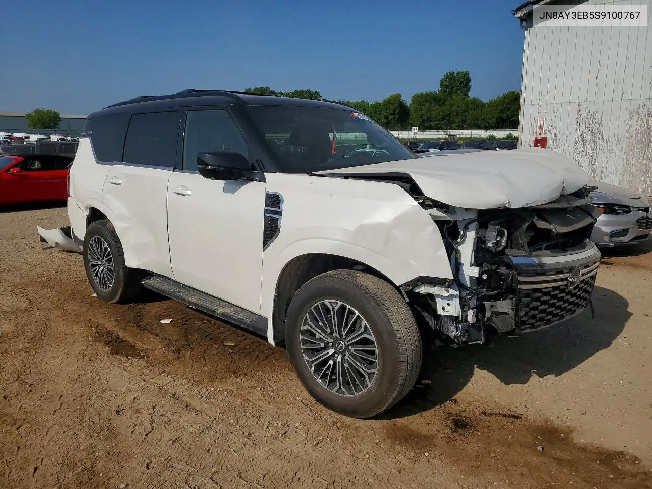 2025 Nissan Armada Platinum VIN: JN8AY3EB5S9100767 Lot: 59173206