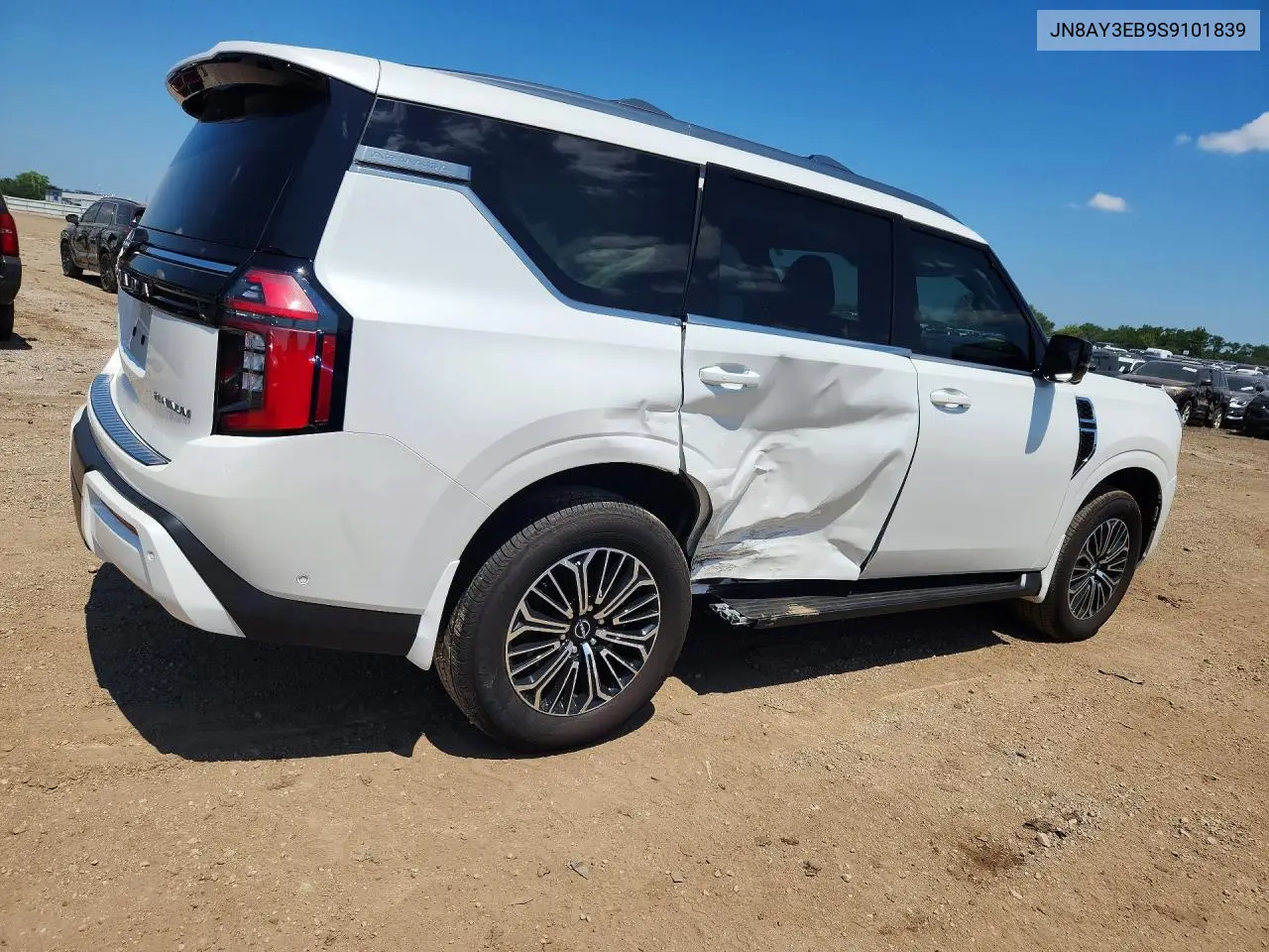 2025 Nissan Armada Platinum VIN: JN8AY3EB9S9101839 Lot: 60000216