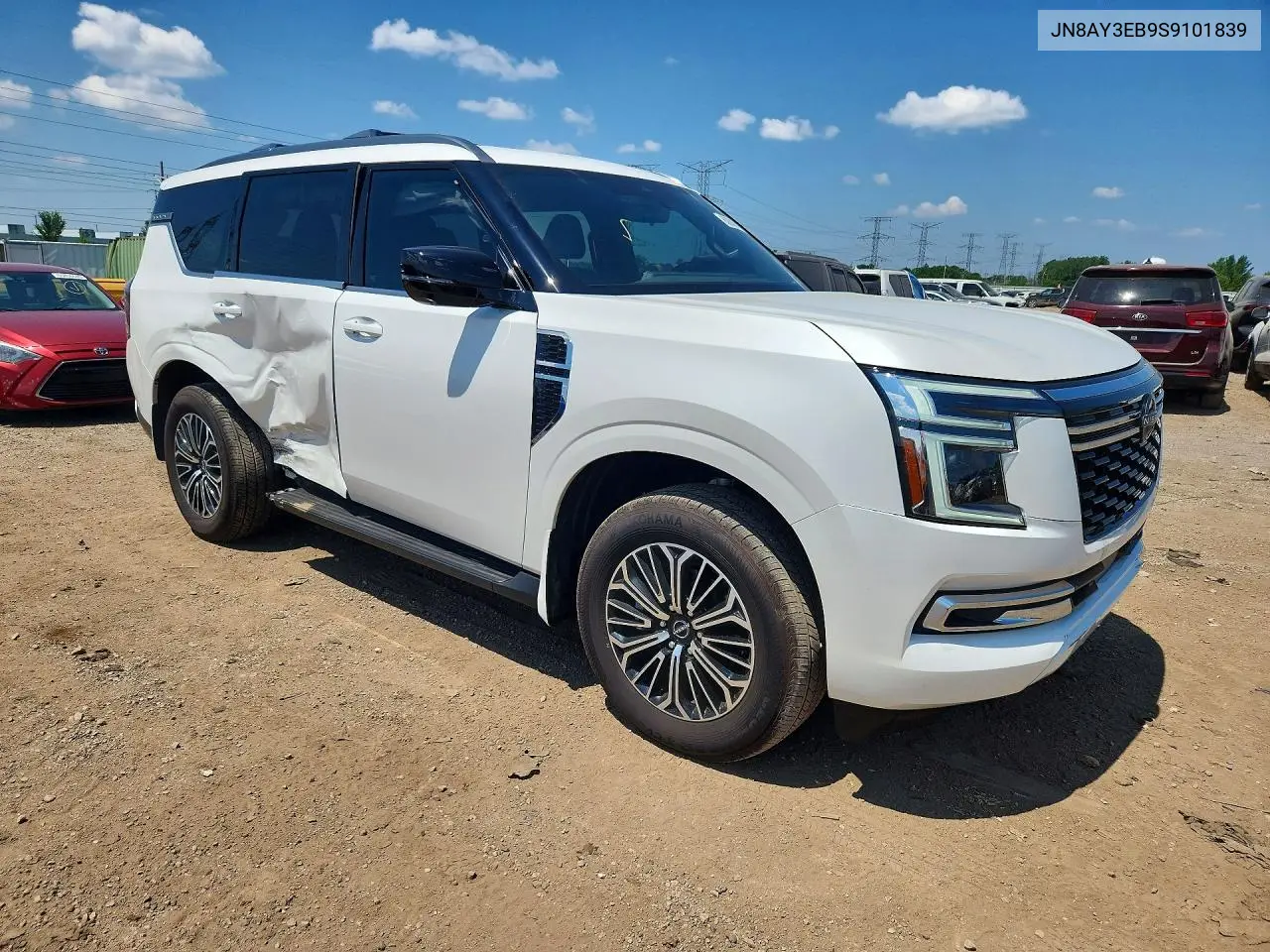 2025 Nissan Armada Platinum VIN: JN8AY3EB9S9101839 Lot: 60000216