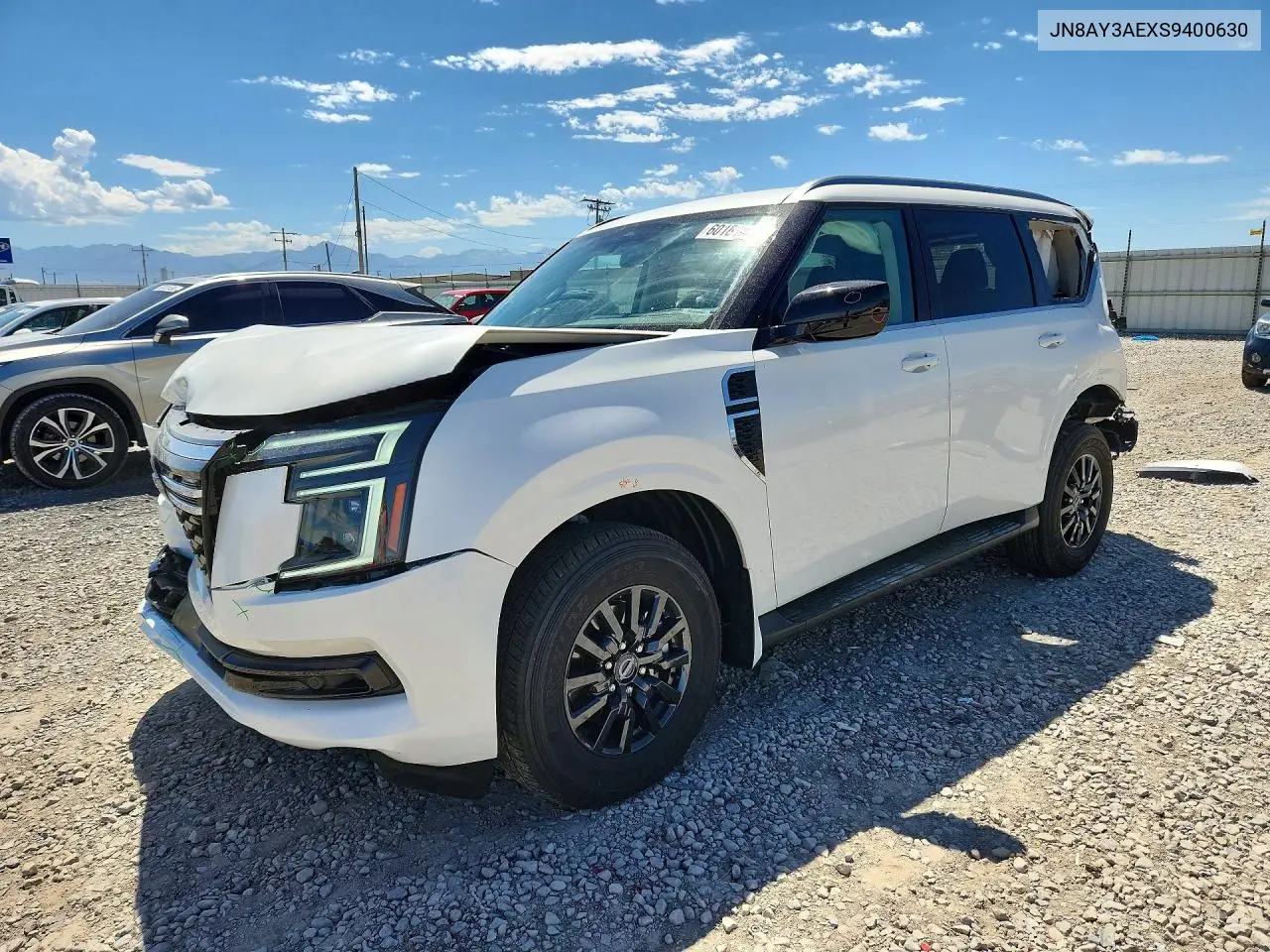 2025 Nissan Armada Sv VIN: JN8AY3AEXS9400630 Lot: 60161056