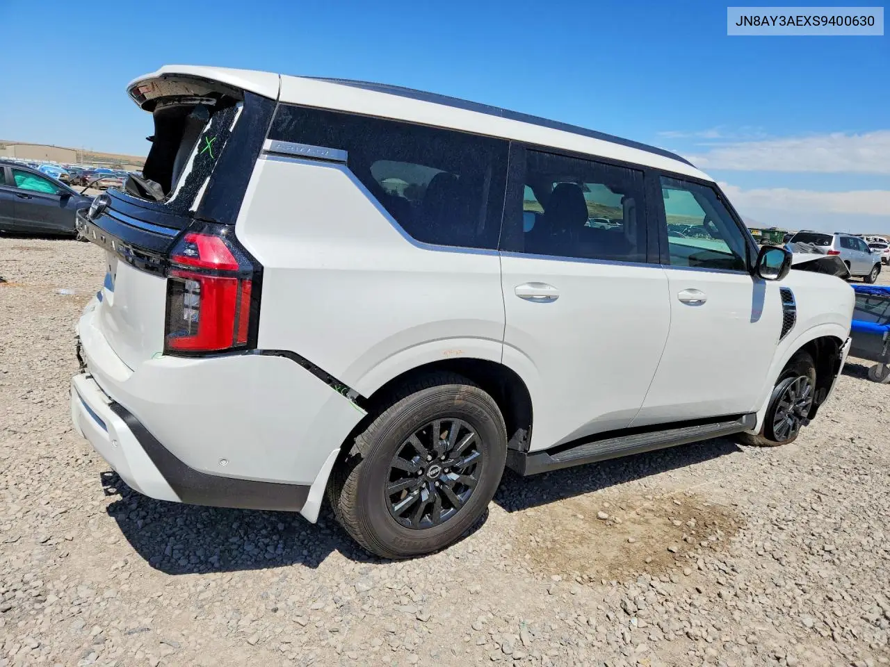 2025 Nissan Armada Sv VIN: JN8AY3AEXS9400630 Lot: 60161056