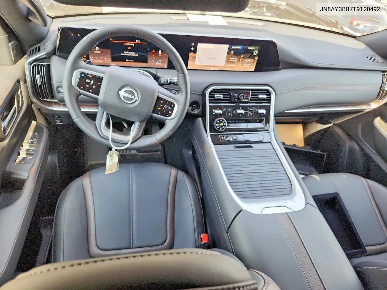 2026 Nissan Armada Sl VIN: JN8AY3BB7T9120492 Lot: 60237436