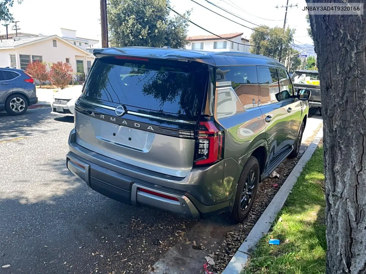 2026 Nissan Armada Sv VIN: JN8AY3AD4T9320166 Lot: 61188876