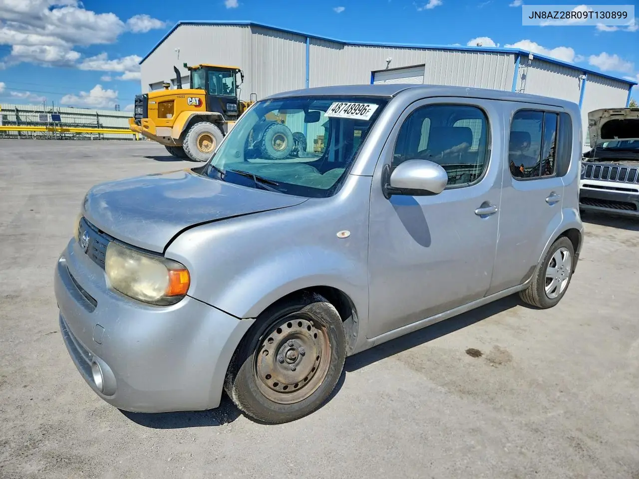 2009 Nissan Cube 1.8 VIN: JN8AZ28R09T130899 Lot: 48748996