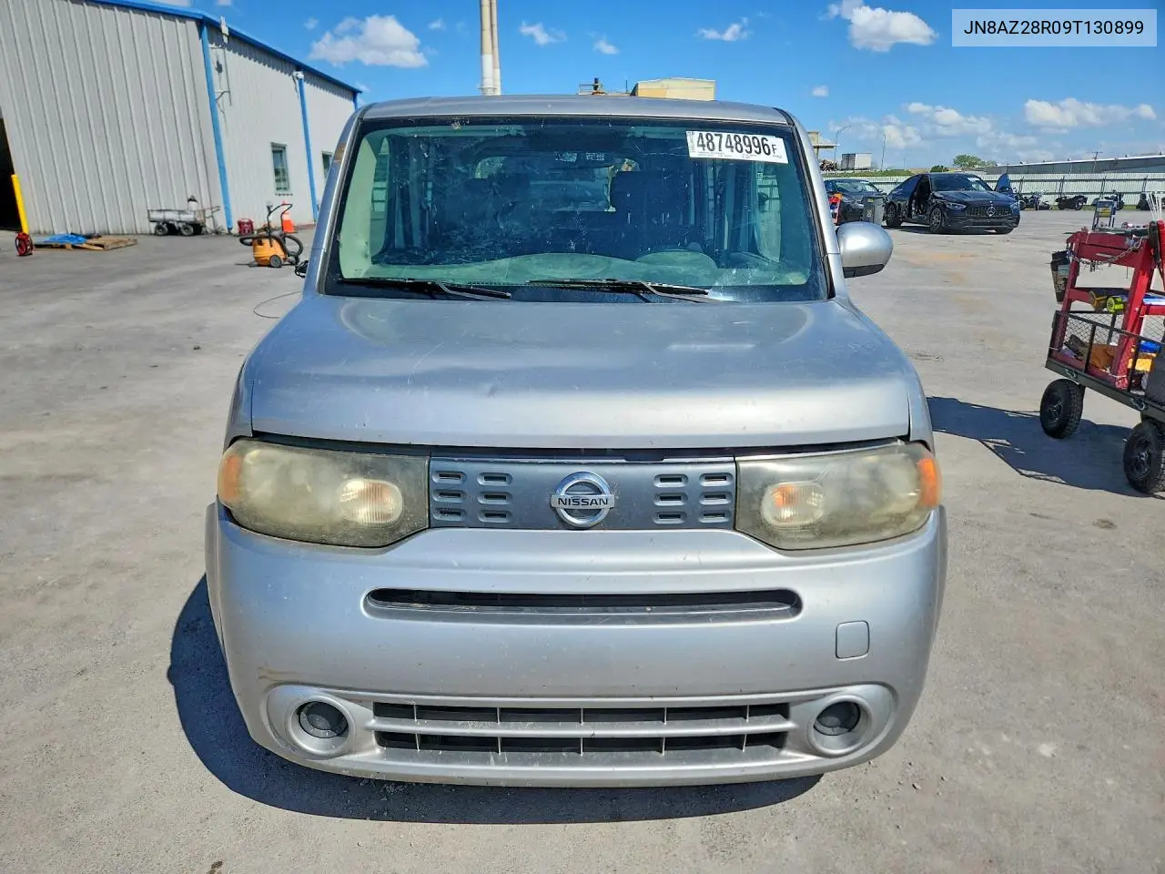 2009 Nissan Cube 1.8 VIN: JN8AZ28R09T130899 Lot: 48748996