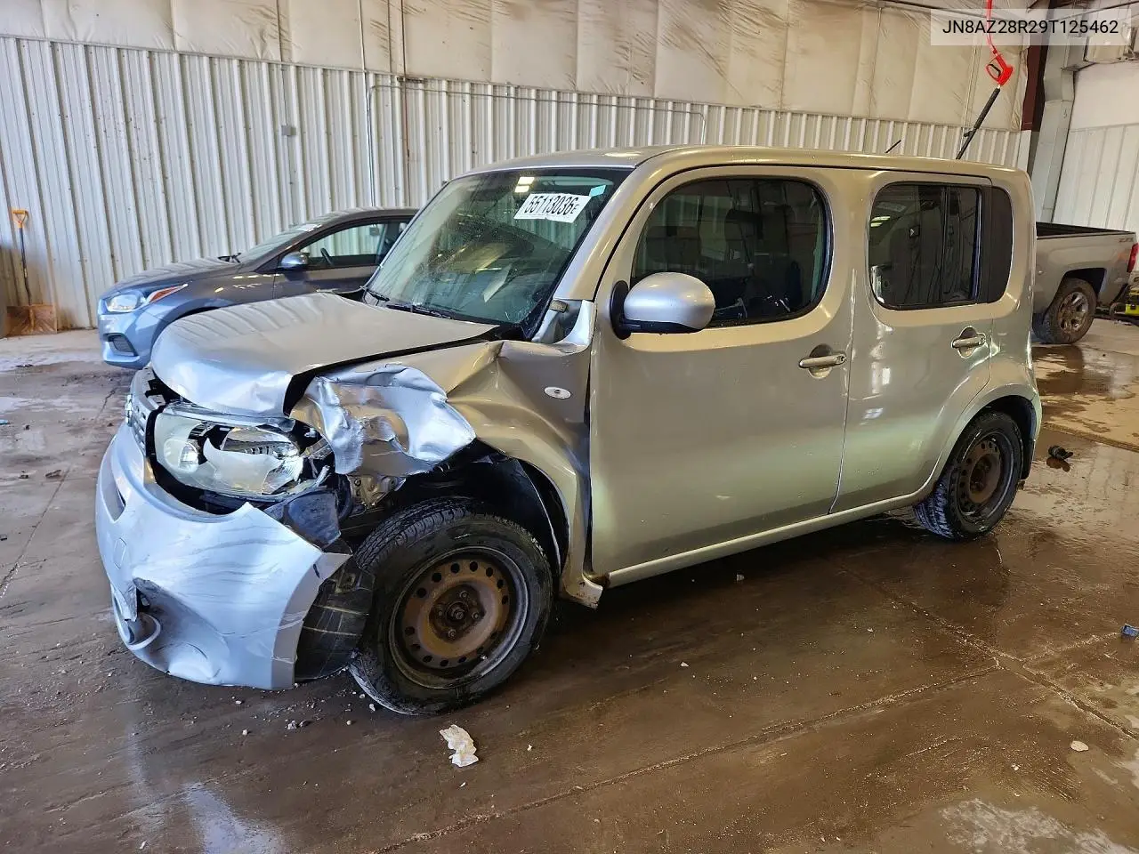 2009 Nissan Cube 1.8 VIN: JN8AZ28R29T125462 Lot: 55113036