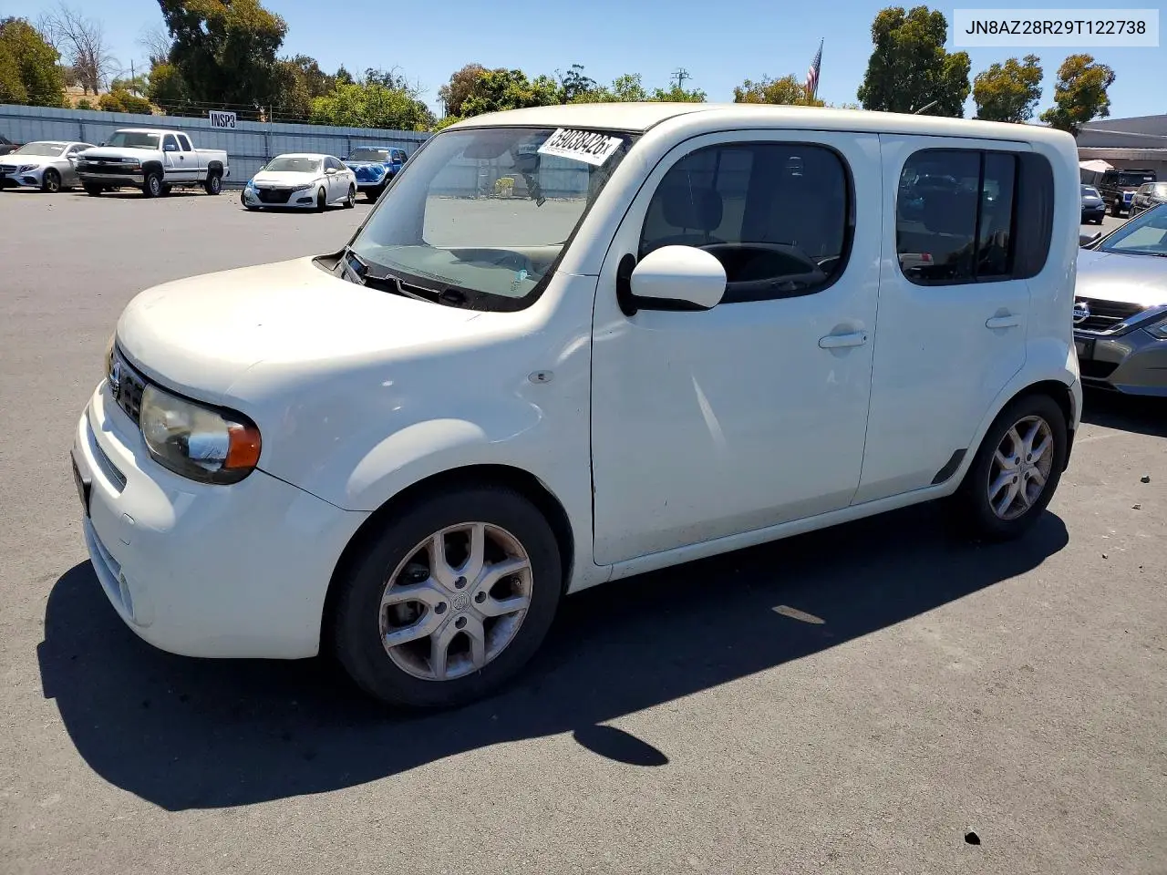 2009 Nissan Cube 1.8 VIN: JN8AZ28R29T122738 Lot: 59038426
