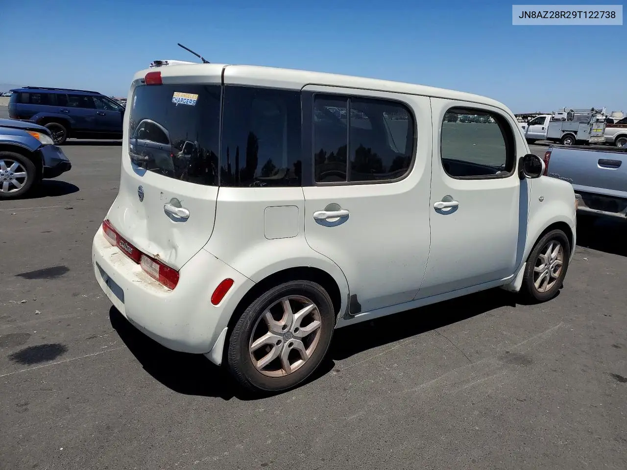 2009 Nissan Cube 1.8 VIN: JN8AZ28R29T122738 Lot: 59038426